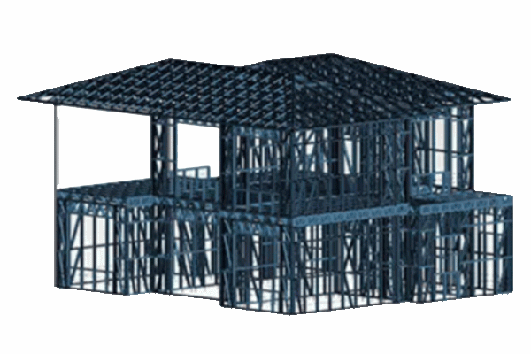 Lampu Gauge Steel Prefab House