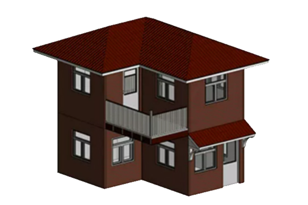 Hasken Gauge Karfe Prefab House