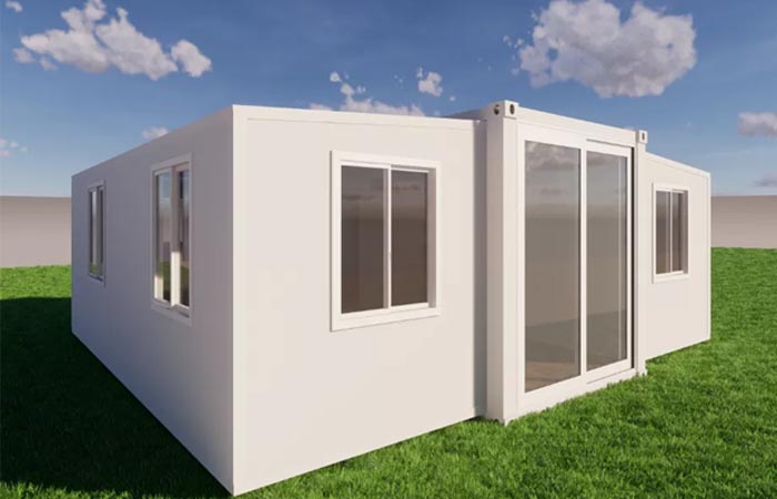 aExpandable Container House