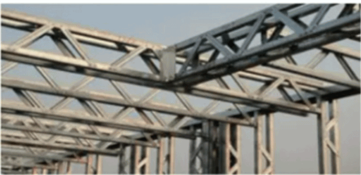 Prefabricated steel frames