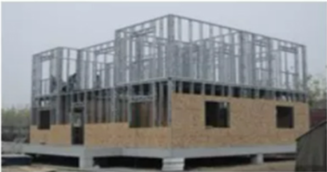 Prefabricated steel frames